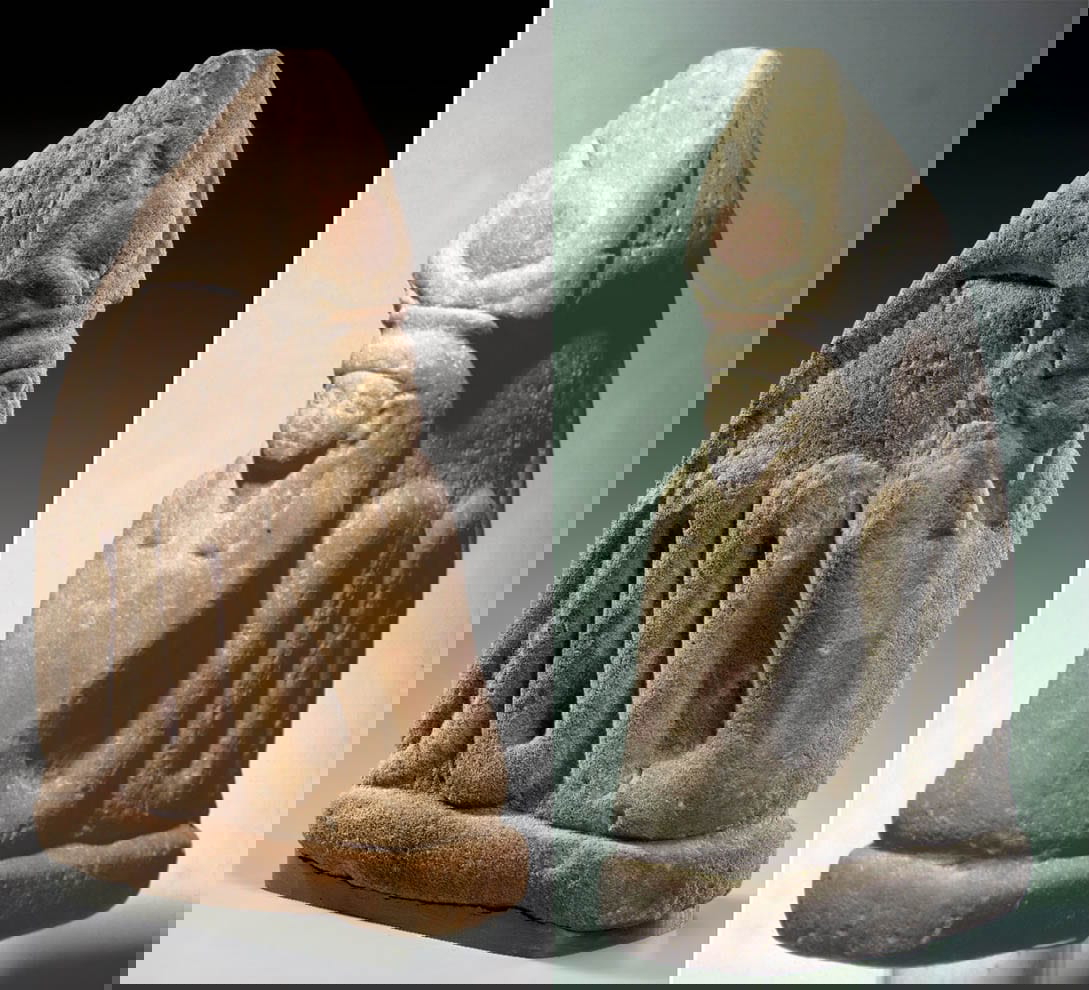sandstone votive figure meretseger