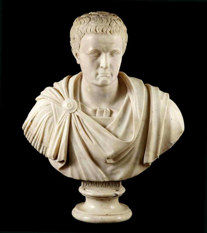 marble bust domitian