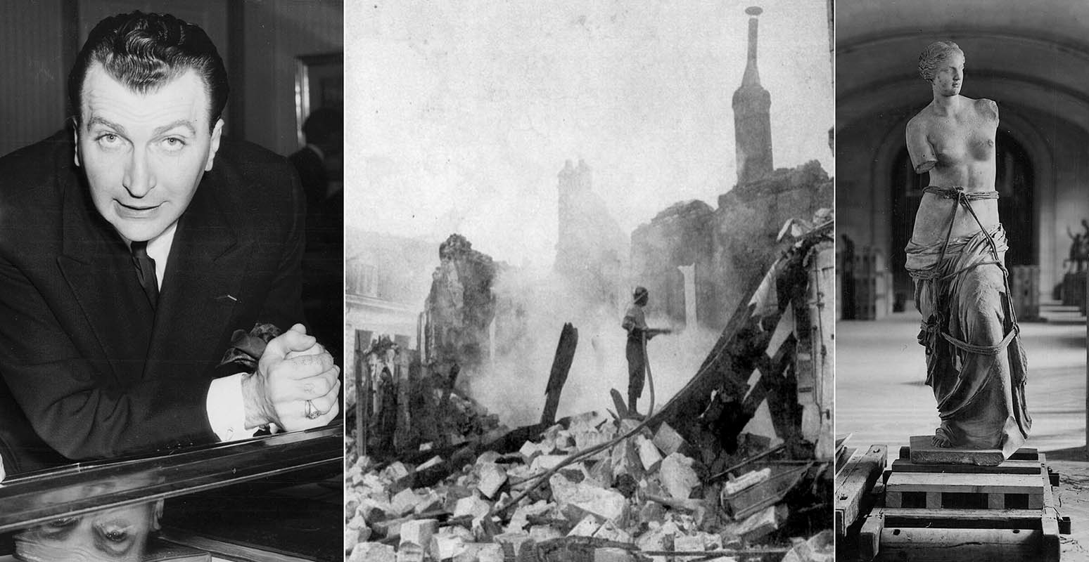 Louvre curator saved masterpieces from Das Reich SS fire, Valencay castle, Venus of Milo
