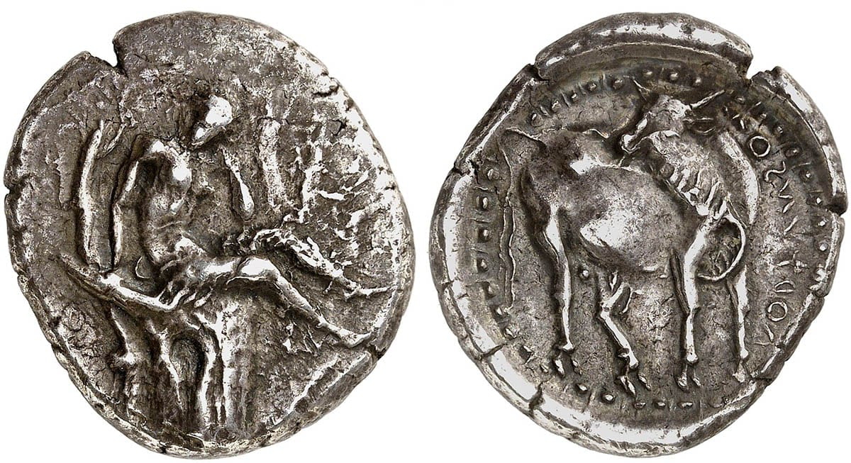 europa bull gortyna silver stater