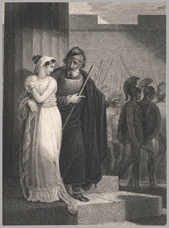 pandarus and cressida engraving