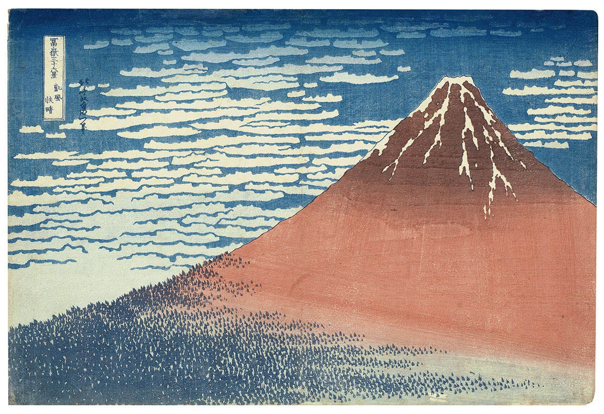 fine wind clear weather hokusai