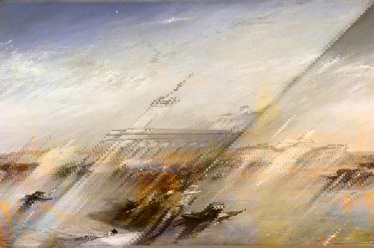 dogano san giorgio jmw turner painting