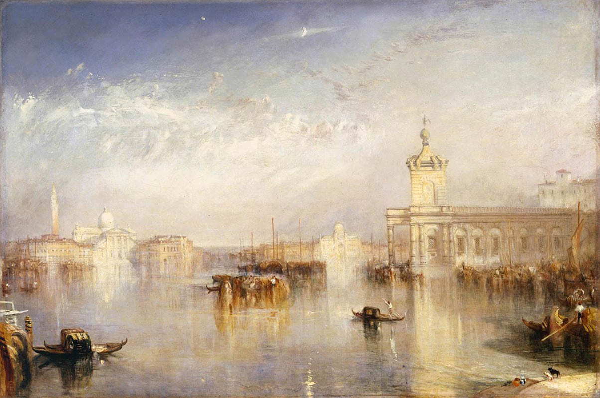 dogano san giorgio jmw turner painting