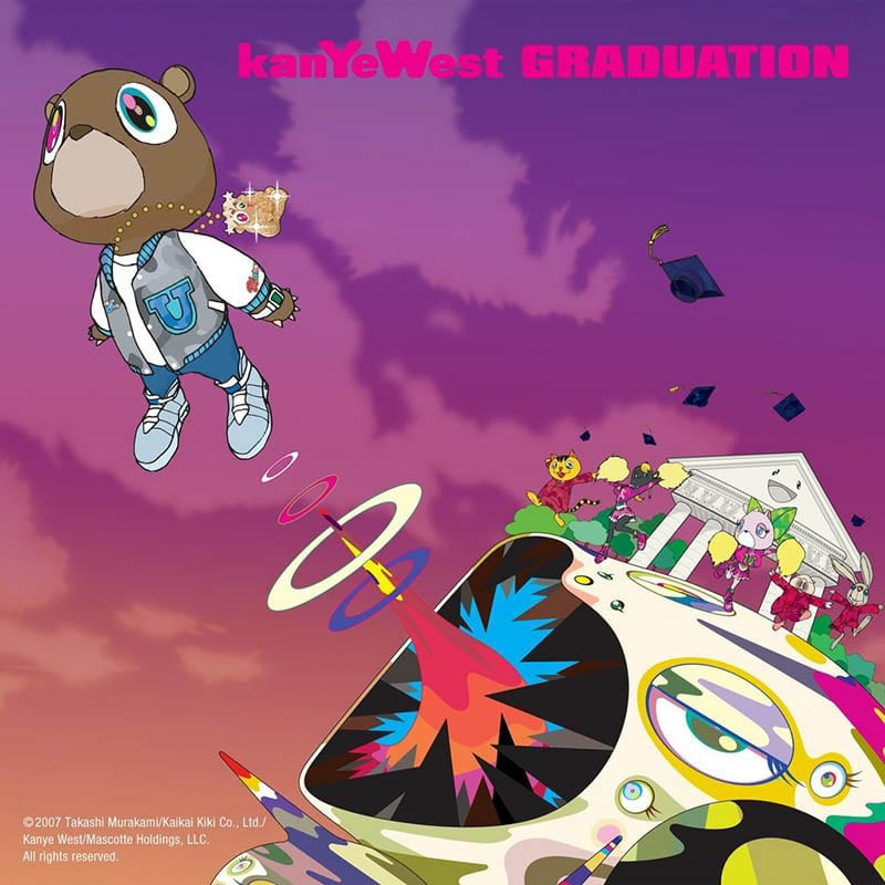 kanye west graduation album cover