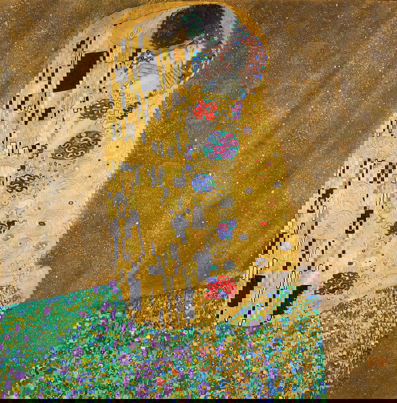 klimt the kiss