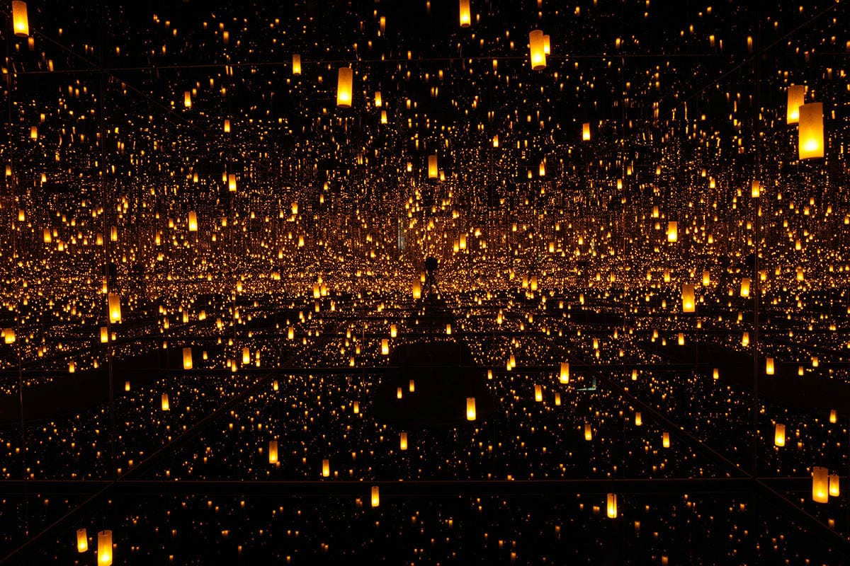 infinity room yayoi kusama