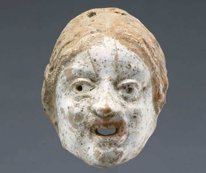 greek theatrical mask