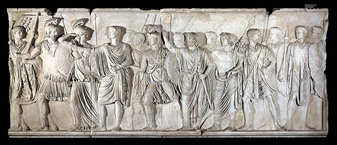 stone relief palazzo della cancelleria
