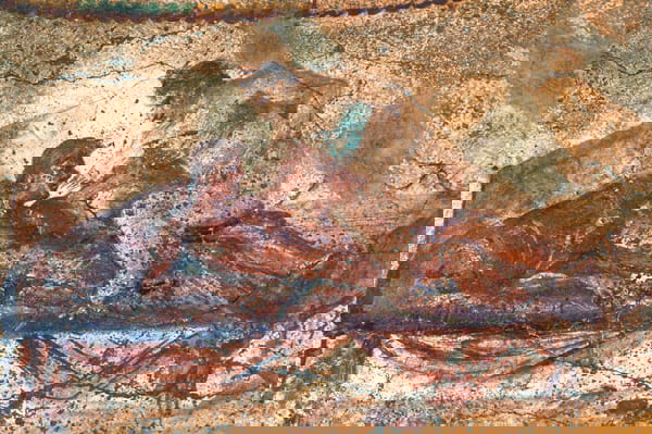 fresco pompeii brothel