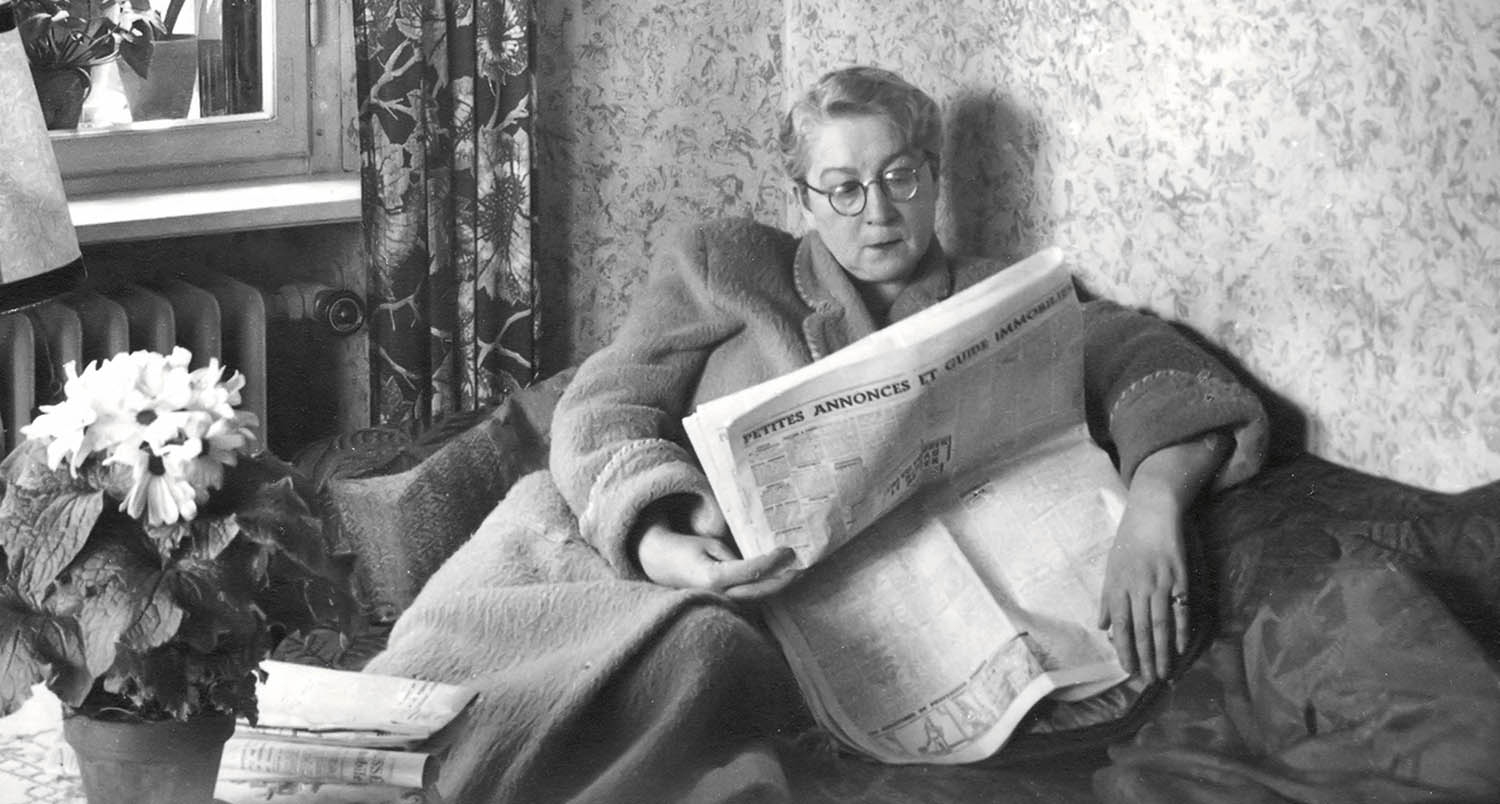 Rose Valland in retirement
