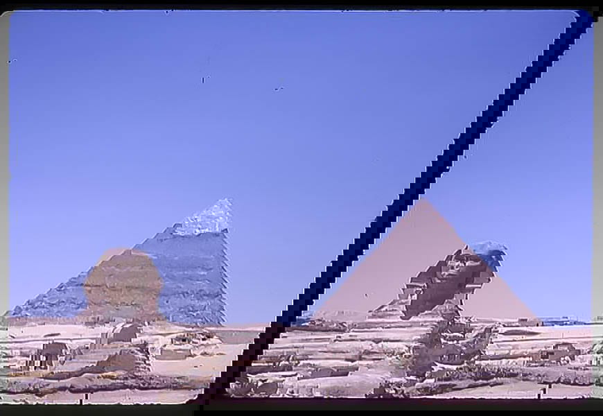 pyramid khafre sphinx