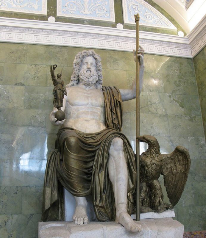 statue of jupiter