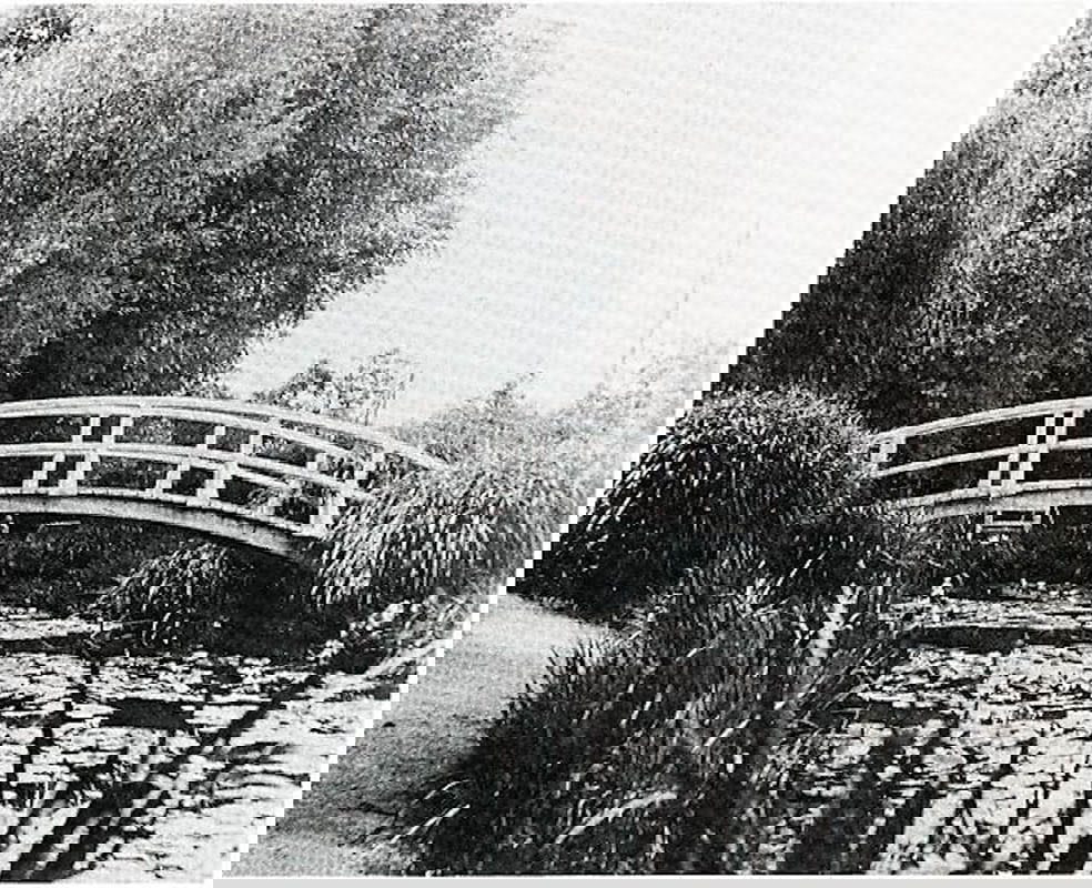 flower bridge monet