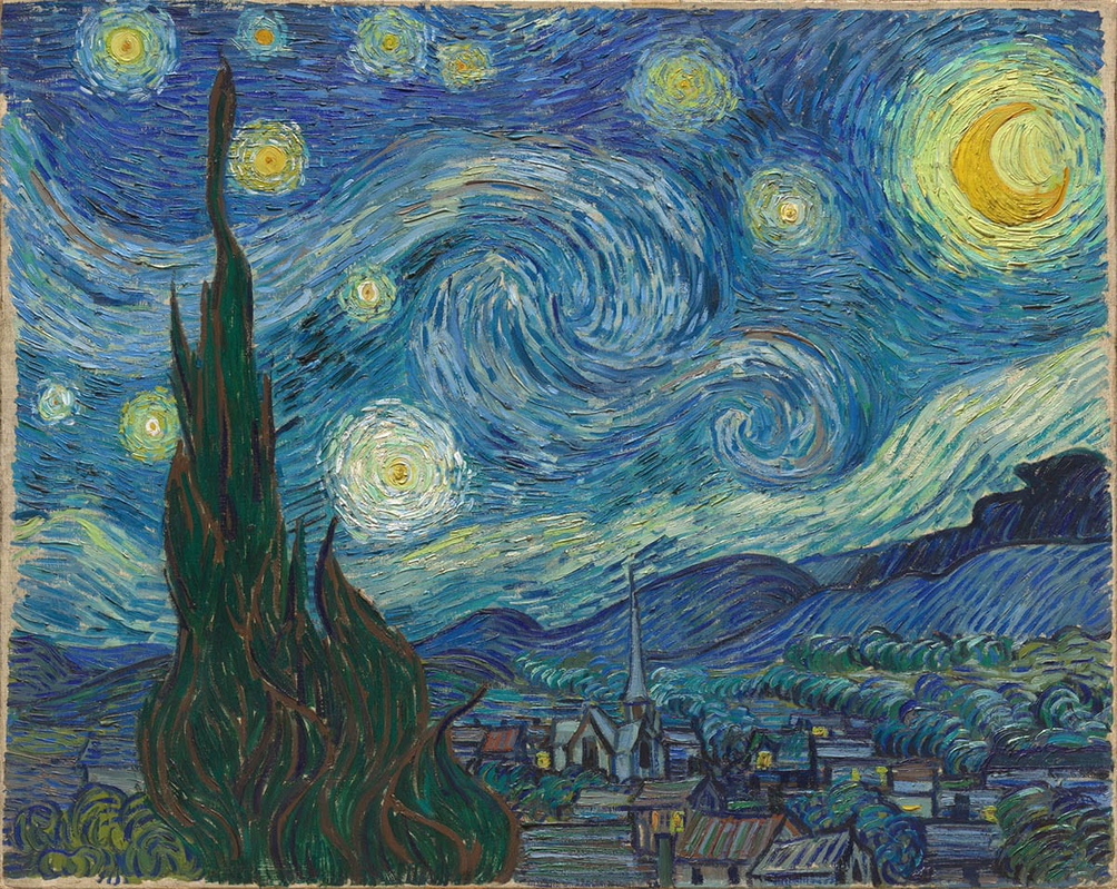 starry night van gogh