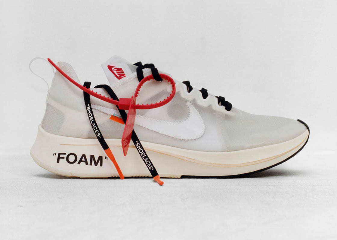 virgil abloh writing on shoes