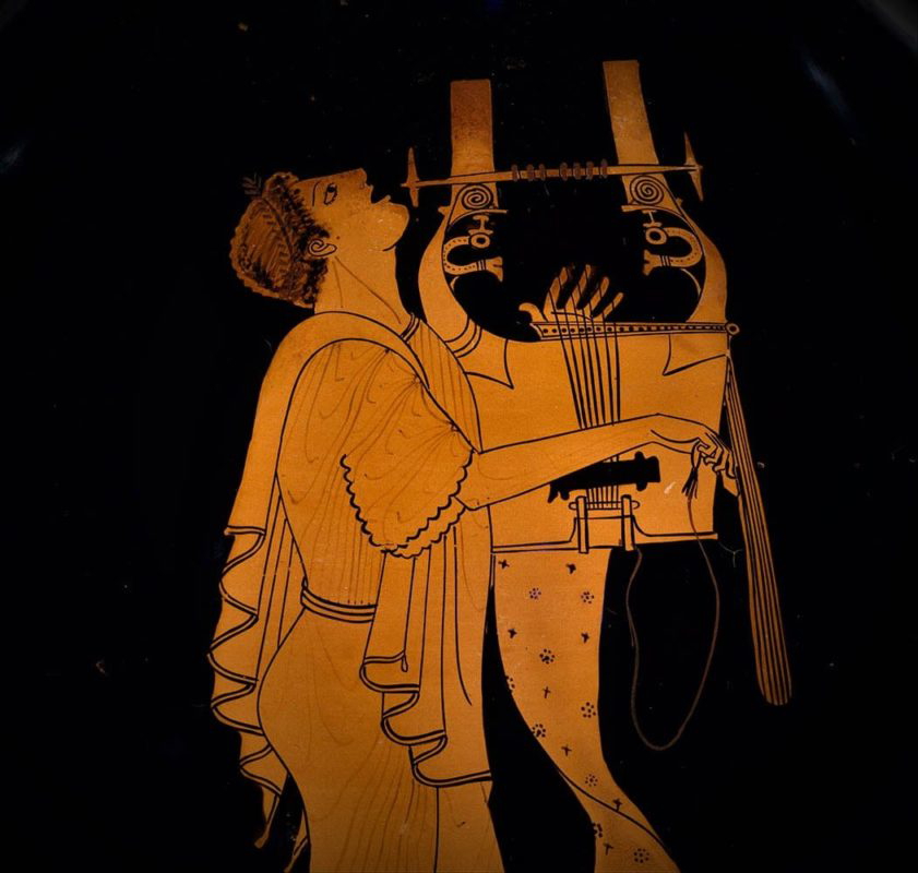 young man kithara