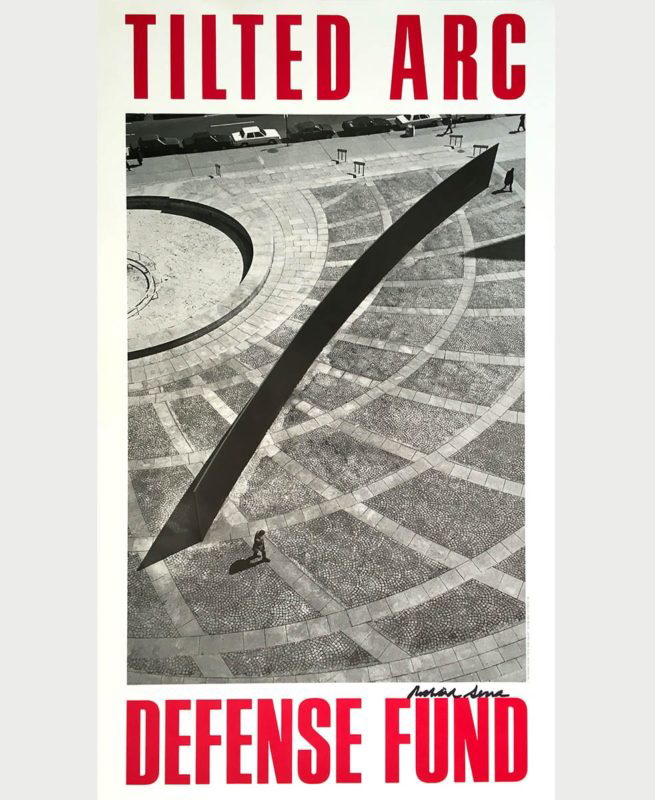 tilted arc defense fund