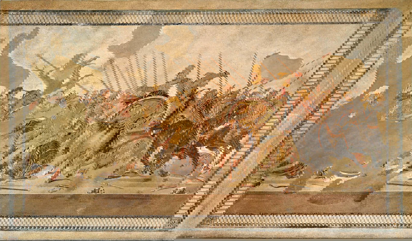 battle of issus alexander and darius iii