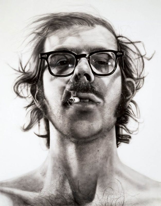 big self portrait chuck close