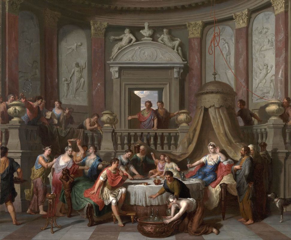 cleopatra banquet gerard hoet