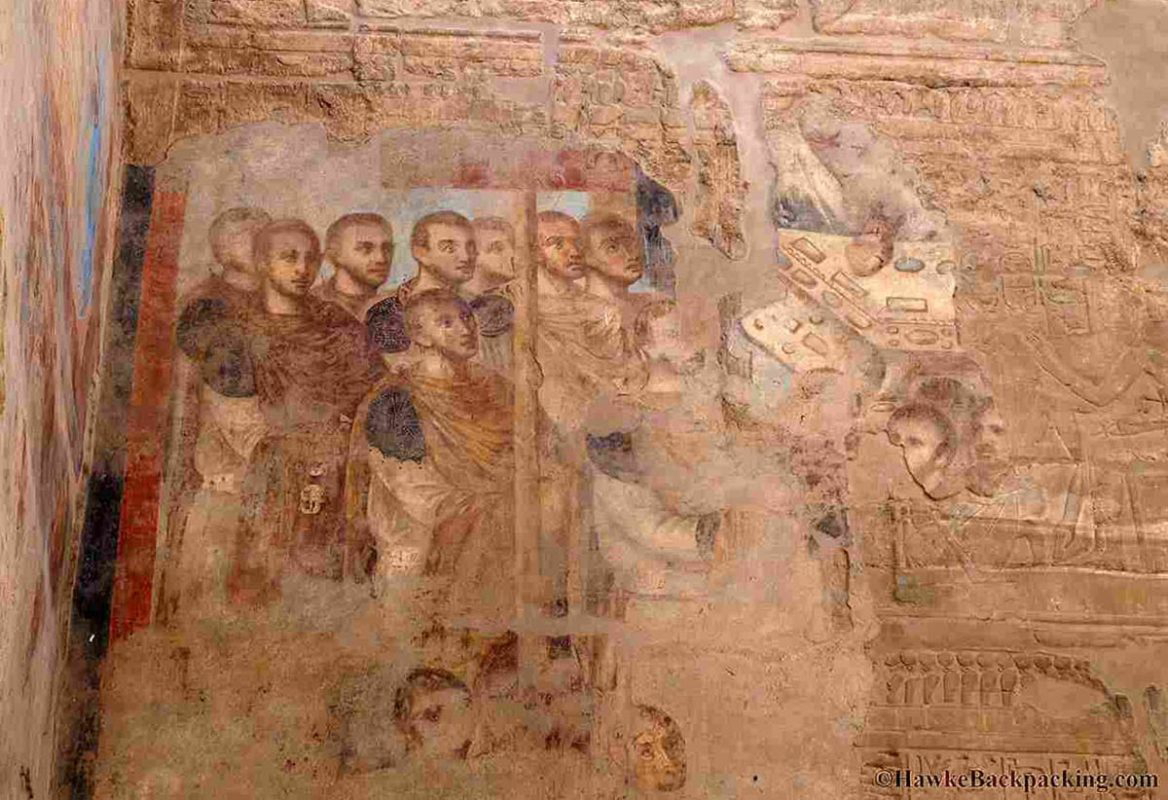fresco roman senators