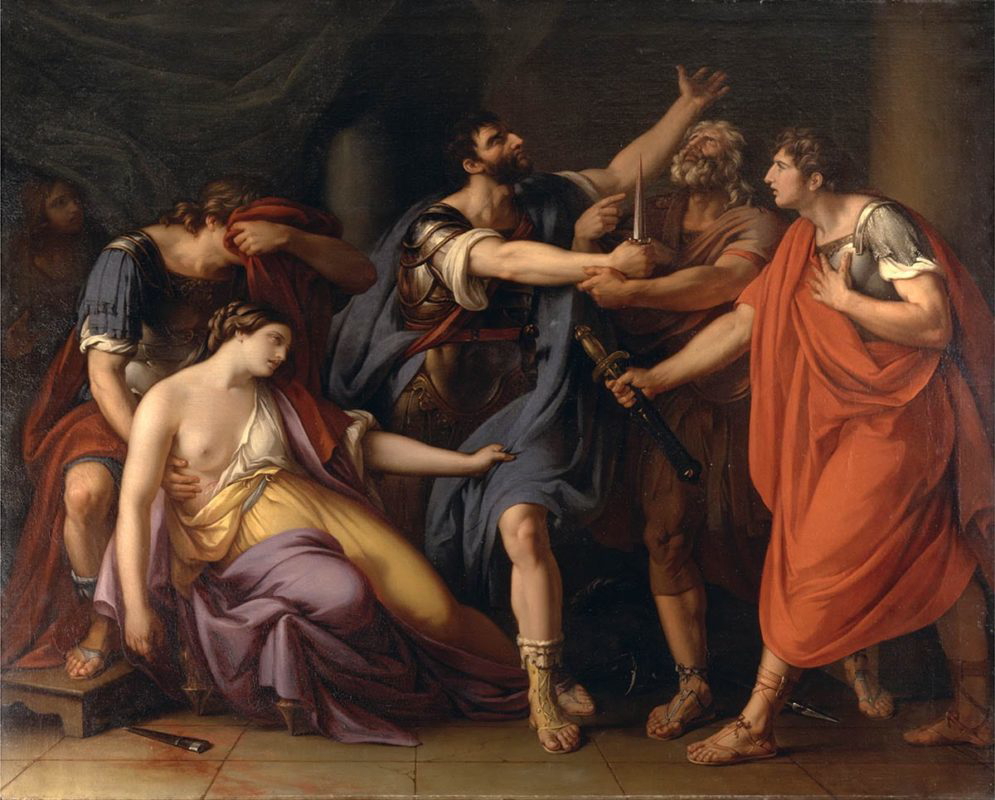 death of lucretia