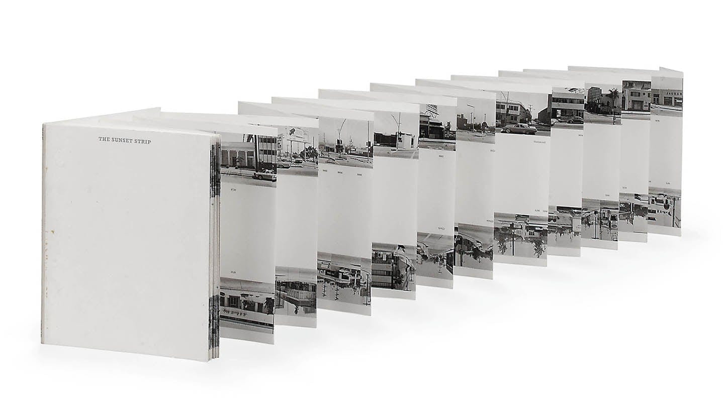 every building on the sunset strip ed ruscha