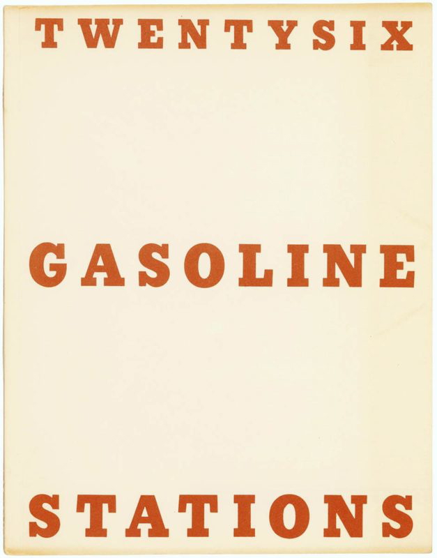 twentysix gasoline stations ed ruscha