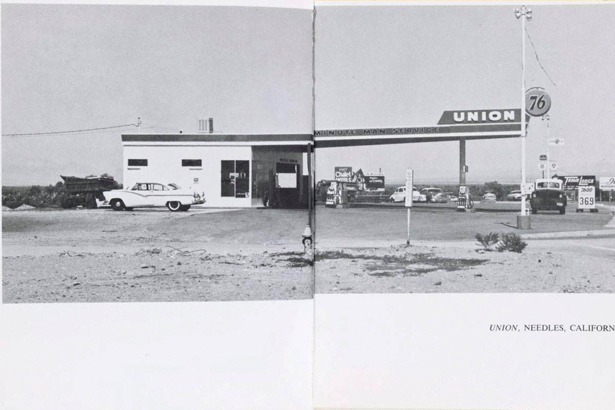 double page book twentysix gasoline stations
