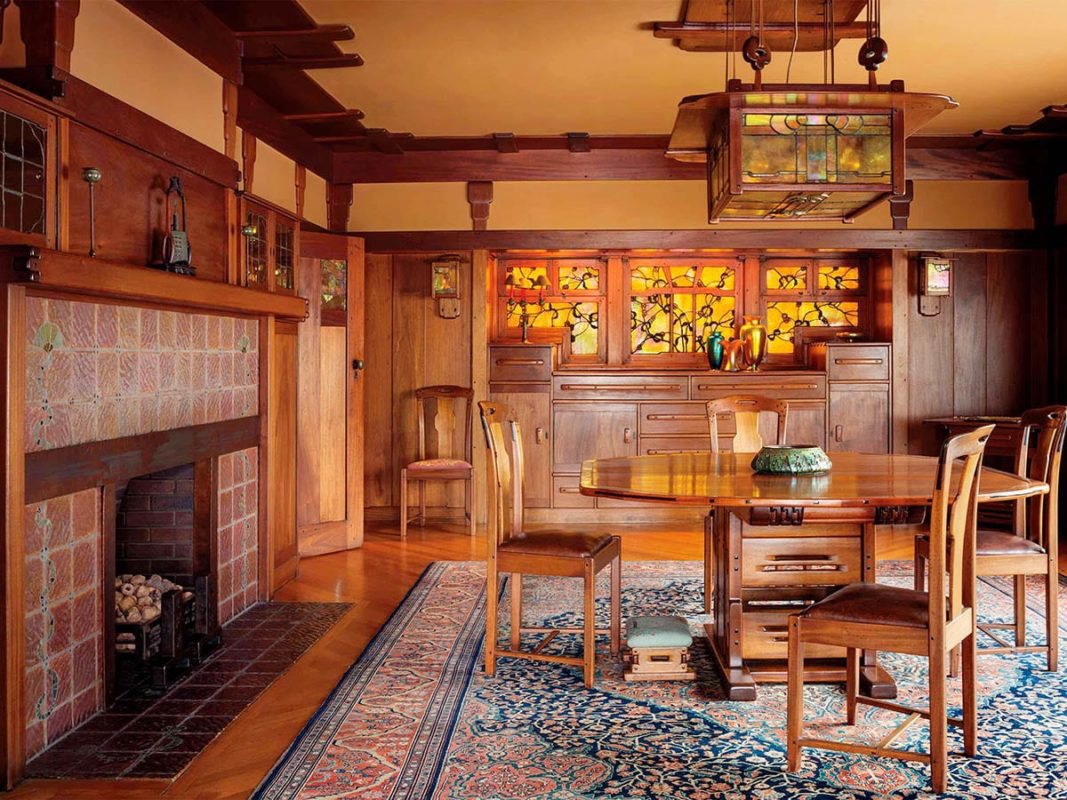 gamble house interior