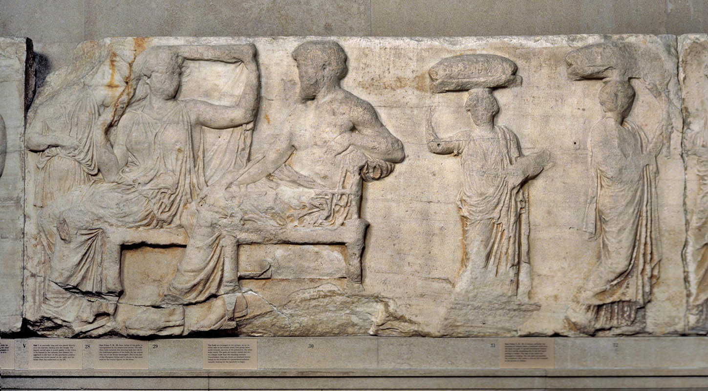 hera zeus parthenon frieze