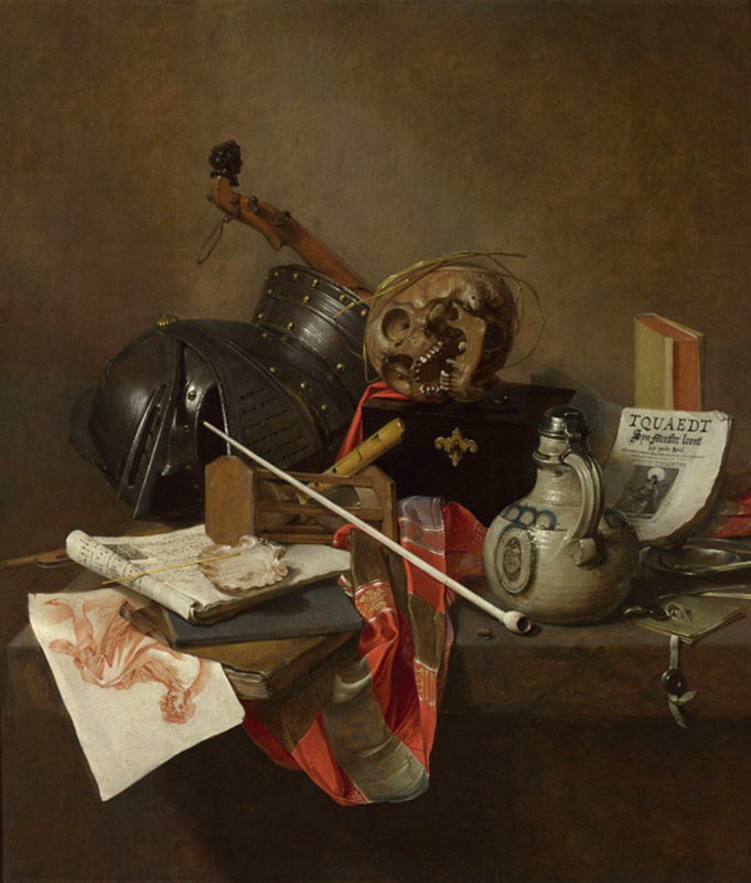 vanitas still life jan jansz