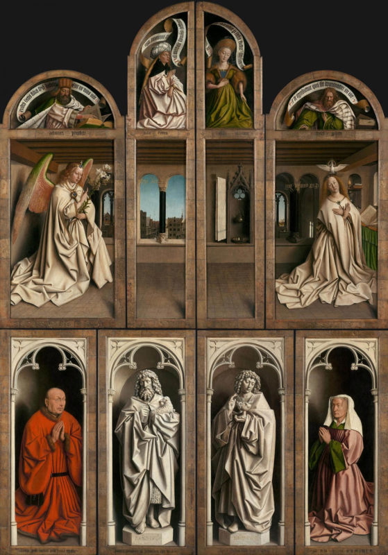 closed ghent altarpiece