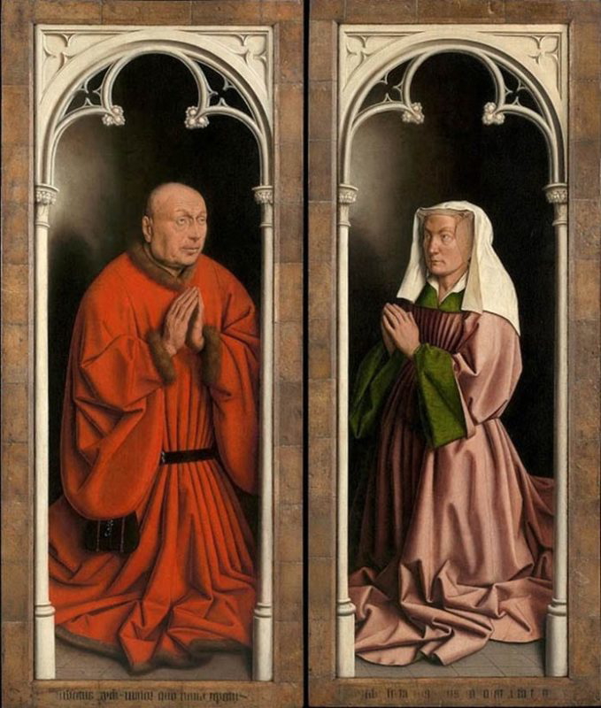 ghent altarpiece donors portrait