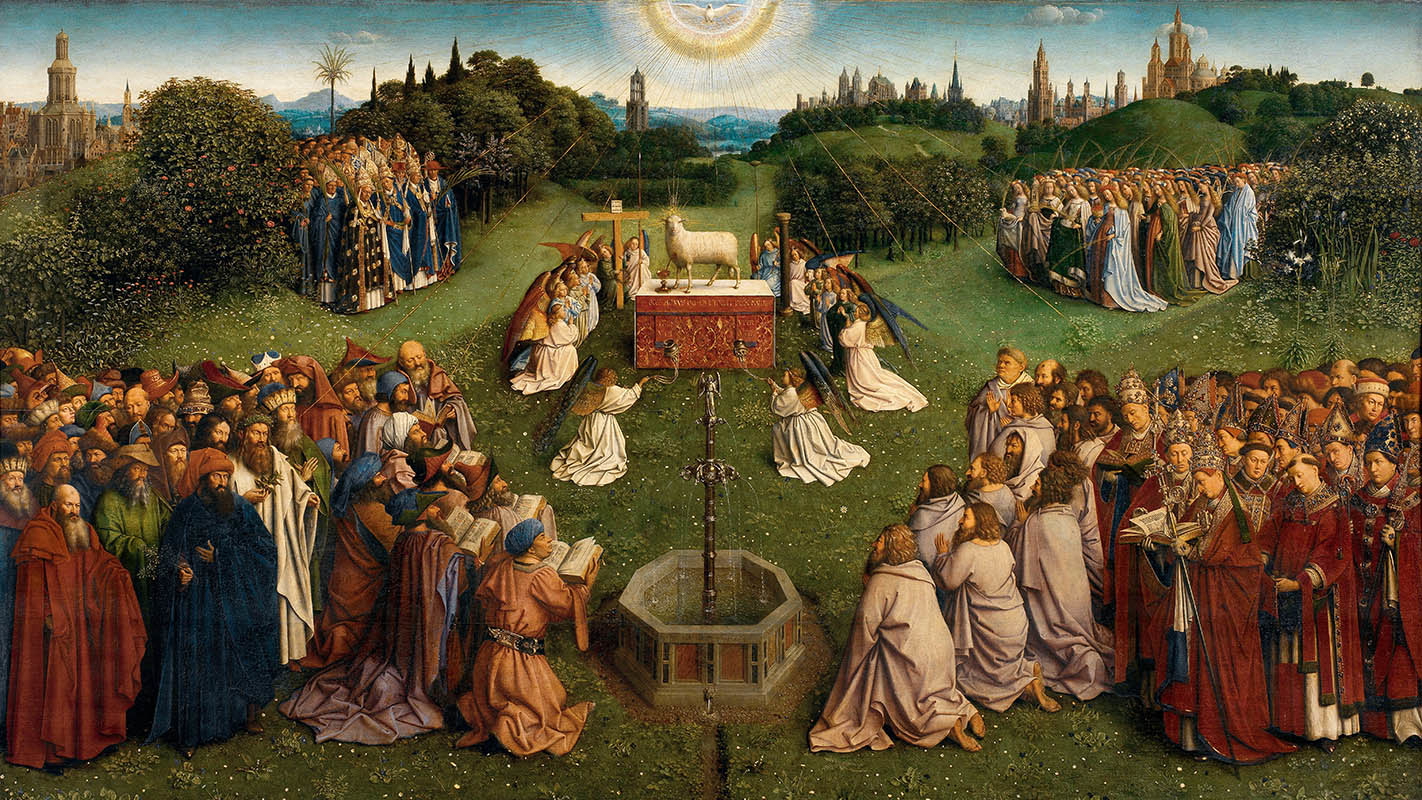 adoration of the mystic lamb