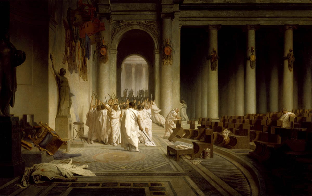 death of caesar