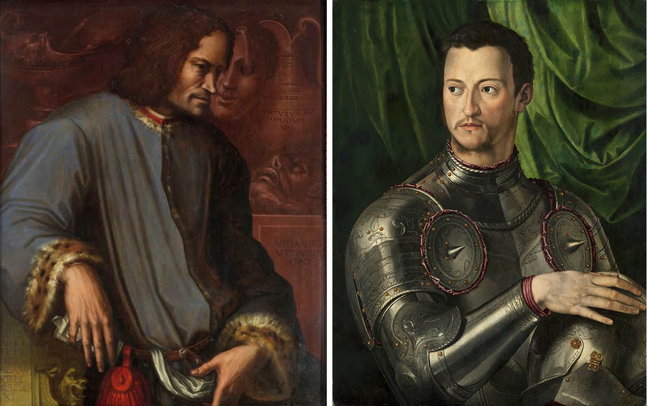 portrait of lorenzo de medici