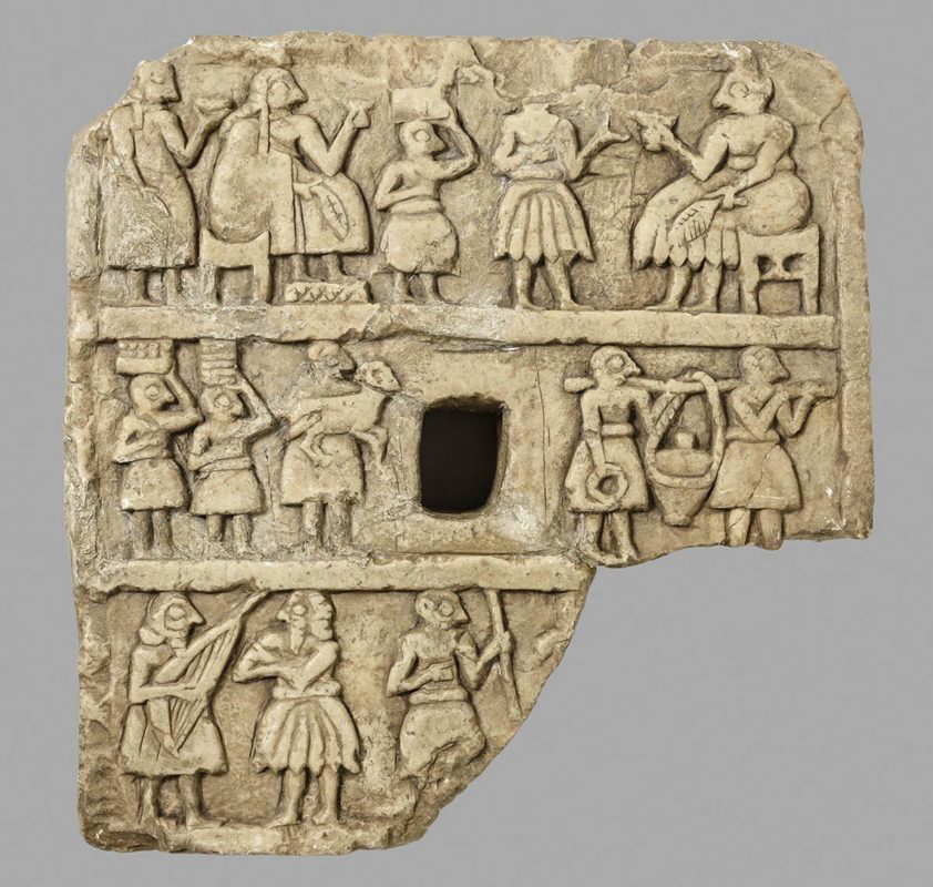 ancient mesopotamian relief beer