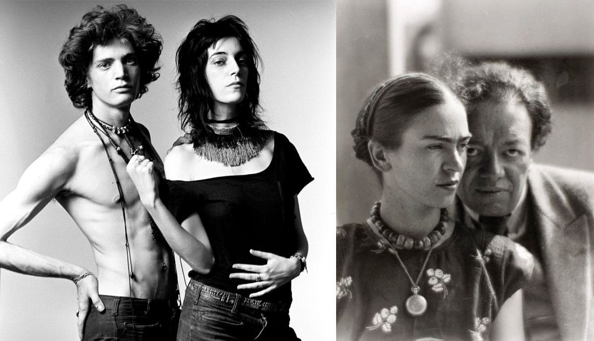 patti smith robert mapplethorpe frida kahlo diego rivera