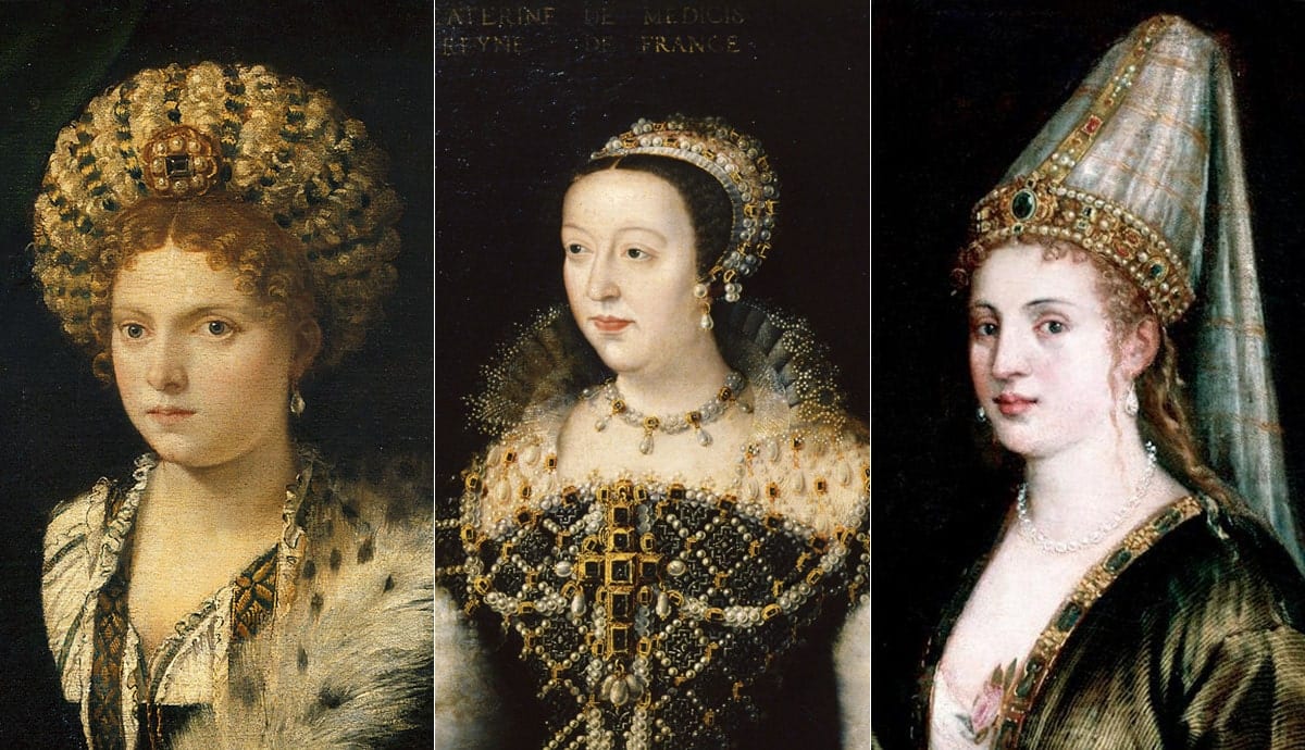 isabella d'este catherine de medici la sultana rosa