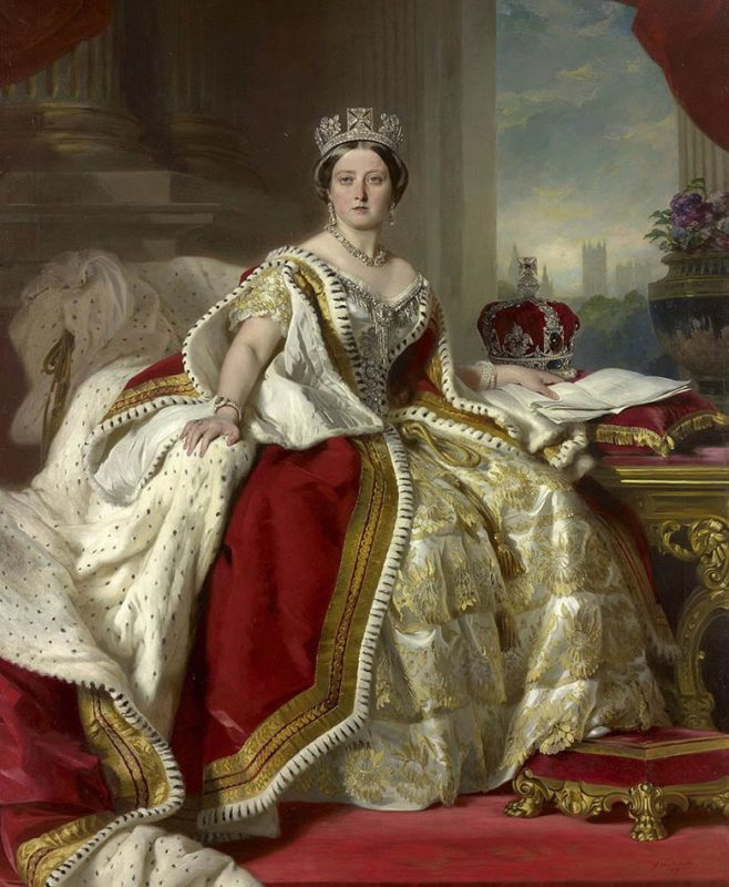 queen victoria coronation