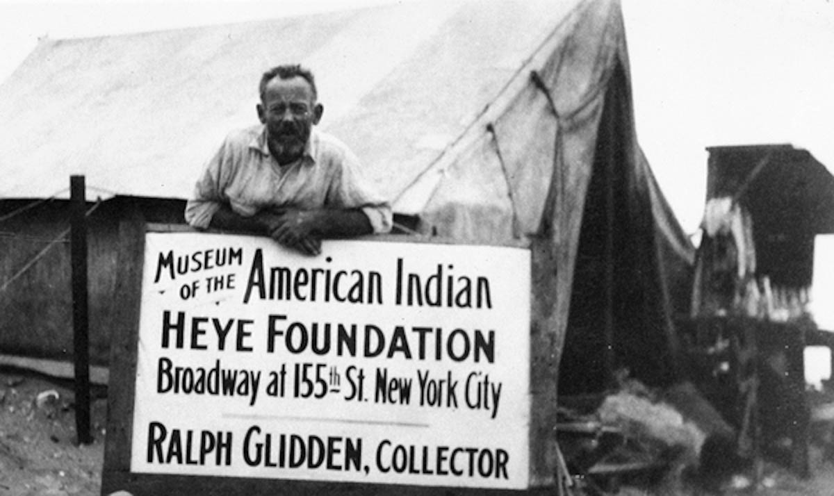 ralph glidden stolen native american remains