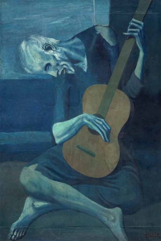 the old guitarist pablo picasso