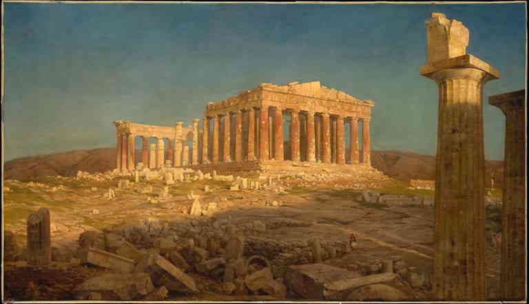 the parthenon frederic edwin church