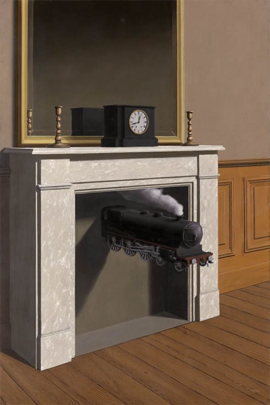 time transfixed rene magritte