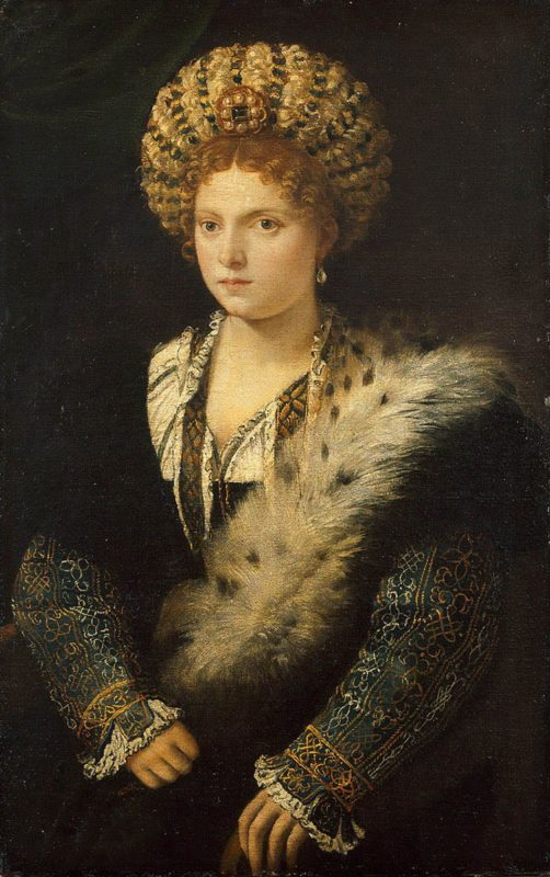 isabella d'este portrait titian