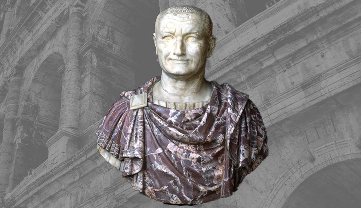 vespasian bust