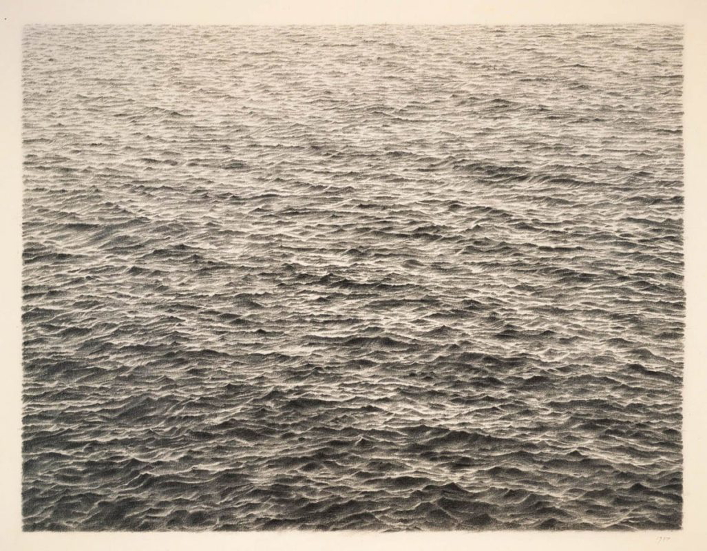 untitled ocean vija celmins