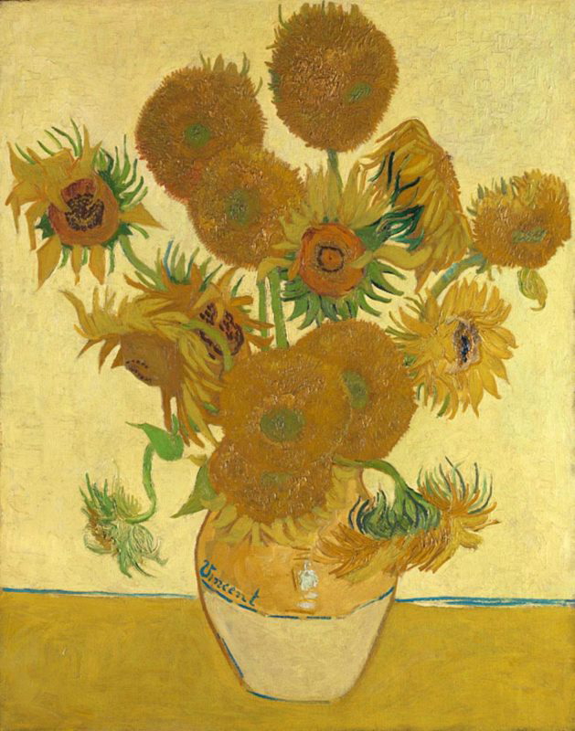 sunflowers van gogh